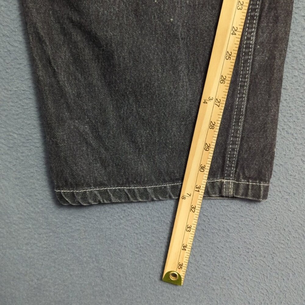 Southpole Jeans Men's 38 Fits 37x31 Black Baggy Denim Authentic Collection Y2K - Picture 9 of 15